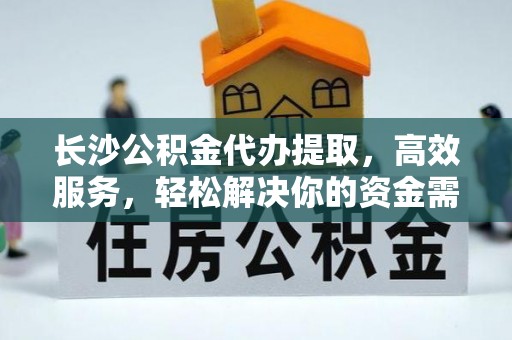 镇宁长沙公积金代办提取，高效服务，轻松解决你的资金需求