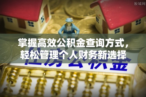 镇宁掌握高效公积金查询方式，轻松管理个人财务新选择